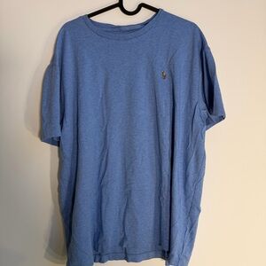 Polo by Ralph Lauren Short Sleeve Crew Tee in Light Blue with Embroidered Pony